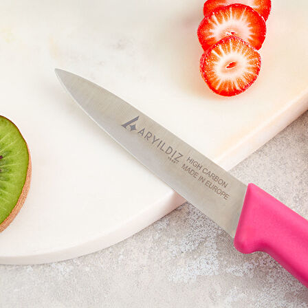 Aryıldız Daily Soyma Bıçağı Pembe 9 cm