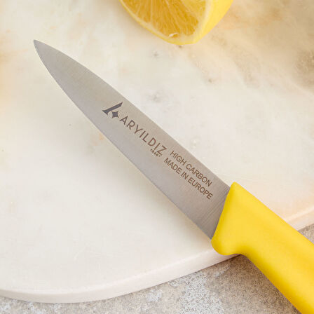 Aryıldız Daily Soyma Bıçağı Sarı 9 cm