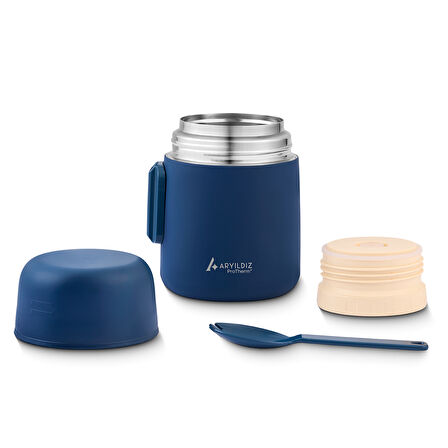 Aryıldız Protherm Duo Termos Lacivert 500 ml