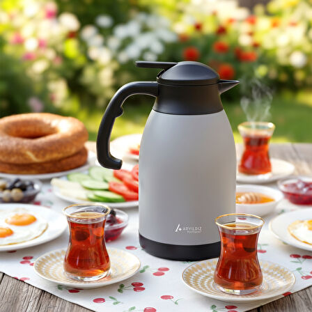 Aryıldız Protherm Termos Gri 2 Litre