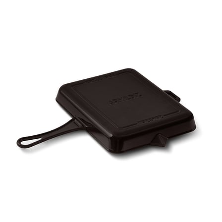 Aryıldız Duo Cast Grill Tava Kahverengi 26x32 cm