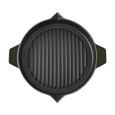 Aryıldız Duo Cast Bombe Grill Tava Fesleğen 30 cm