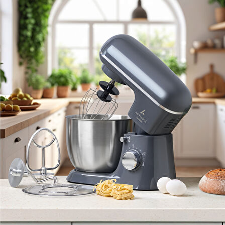 Aryıldız Power Chef Stand Mikser Antrasit