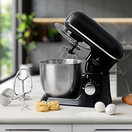 Aryıldız Power Chef Stand Mikser Siyah