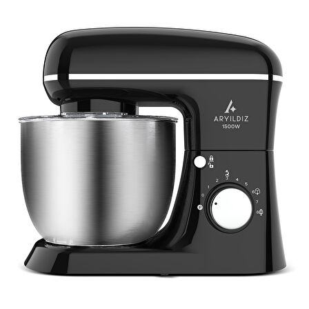 Aryıldız Power Chef Stand Mikser Siyah