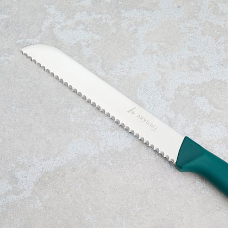 Aryıldız Rexa Tırtıklı Ekmek Bıçak Yeşil 19 cm