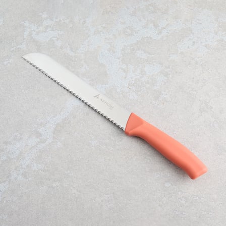 Aryıldız Rexa Tırtıklı Ekmek Bıçak Turuncu 19 cm