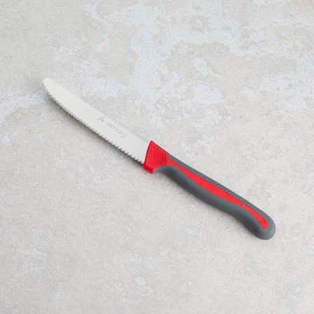 Aryıldız Plurex Tırtıklı Domates Bıçak Antrasit 11,5 cm