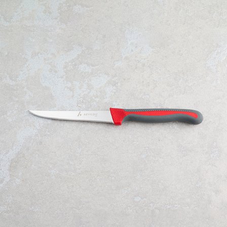 Aryıldız Plurex Dişli Sebze Bıçak Antrasit 11 cm