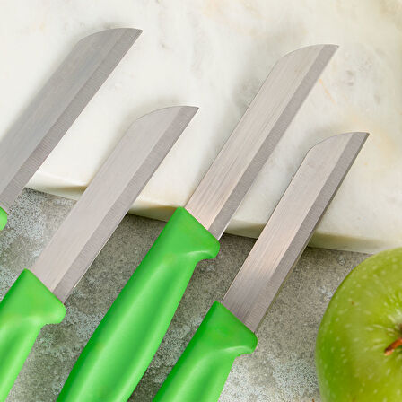 Aryıldız Mira 6 Parça Meyve Bıçak Seti Yeşil