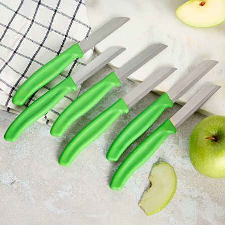 Aryıldız Mira 6 Parça Meyve Bıçak Seti Yeşil