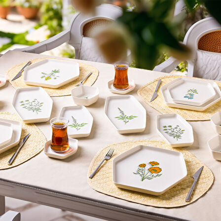 Aryıldız Vesta 32 Parça 6 Kişilik Kahvaltı Takımı