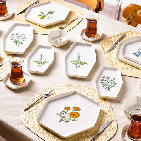 Aryıldız Vesta 32 Parça 6 Kişilik Kahvaltı Takımı