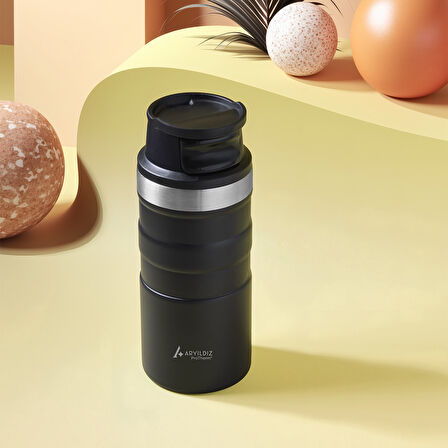 Aryıldız Protherm Active Termos Siyah 350 ml