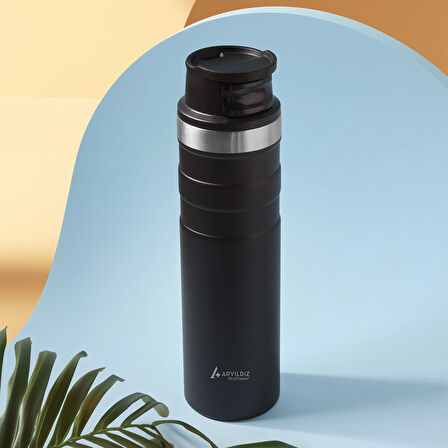 Aryıldız Protherm Active Termos Siyah 600 ml