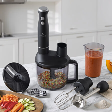 Aryıldız Multi Functional Mutfak Robotu Siyah