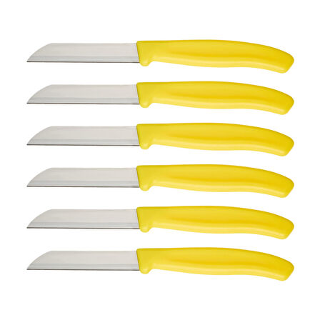 Aryıldız Mira 6 Parça Meyve Bıçak Seti Sarı