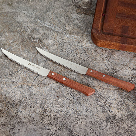 Aryıldız Brezil 2 Parça Steak Bıçak 11 cm