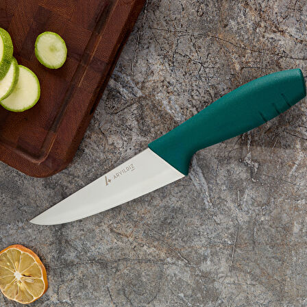 Aryıldız Primo Et Bıçağı Petrol Yeşili 14,5 cm