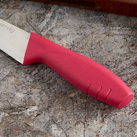 Aryıldız Primo Et Bıçağı Bordo 14,5 cm