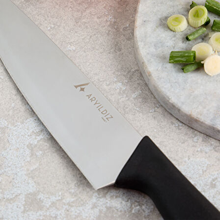 Aryıldız Primo Şef Bıçağı Siyah 19 cm