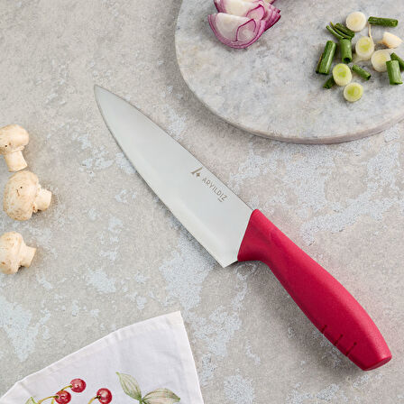 Aryıldız Primo Şef Bıçağı Bordo 19 cm