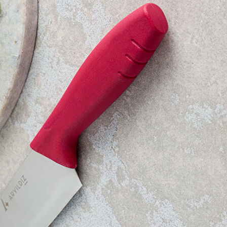 Aryıldız Primo Şef Bıçağı Bordo 19 cm