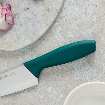 Aryıldız Primo Şef Bıçağı Yeşil 19 cm