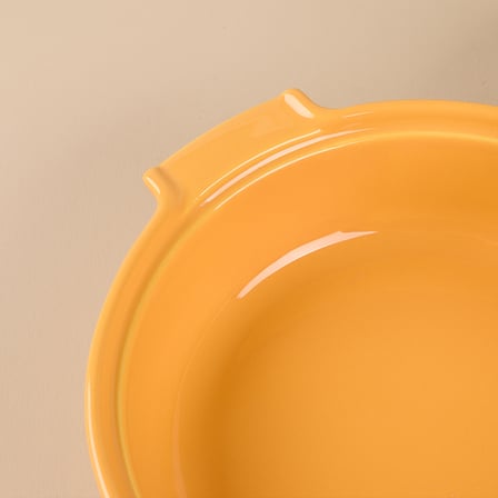 Aryıldız Elissa Kapaklı Karnıyarık Fırın Kabı Sarı 25 cm