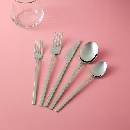 Aryıldız Solo 60 Parça 12 Kişilik Çatal Kaşık Bıçak Takımı