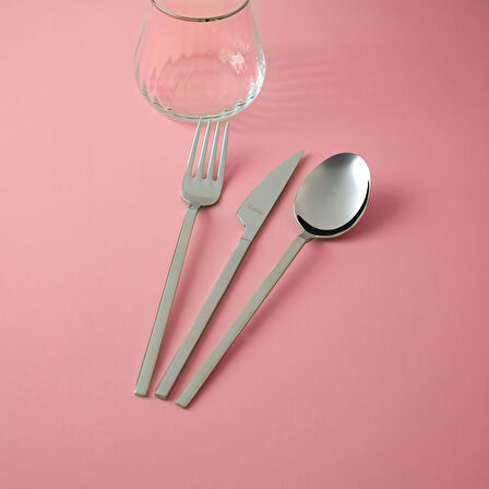 Aryıldız Solo 60 Parça 12 Kişilik Çatal Kaşık Bıçak Takımı