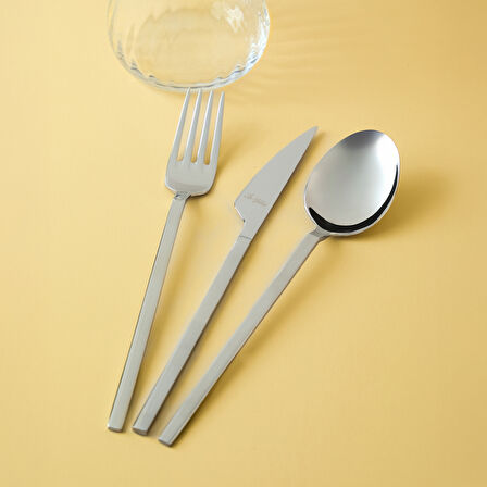 Aryıldız Solo 89 Parça 12 Kişilik Çatal Kaşık Bıçak Takımı