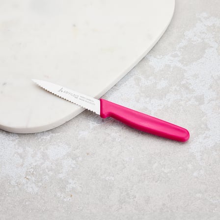 Aryıldız Solo Tırtıklı Sebze Bıçağı Pembe 10 cm