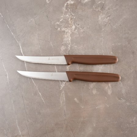 Aryıldız Daily Steak Bıçak 2’li Kahverengi