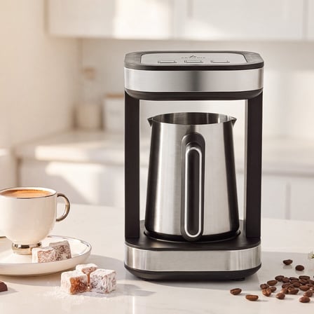 Aryıldız 153AR318331 Zen Türk Kahve Makinesi Inox