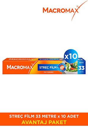 Streç Film 33 Mt X10 - 330 Mt