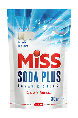 Soda Plus Çamaşır Sodası Beyaz Sabun Kokulu 500 gr