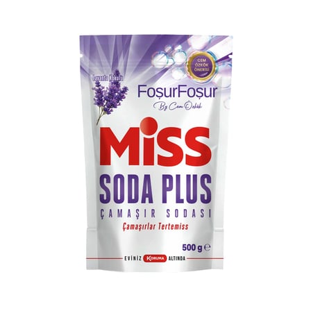 Miss Sıvı Çamaşır Deterjanı - Soda Plus - Arap Sabunu 3 lü Temizlik Seti