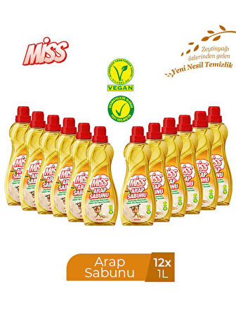 MİSS SIVI ARAP SABUNU 1 L x 12 ADET