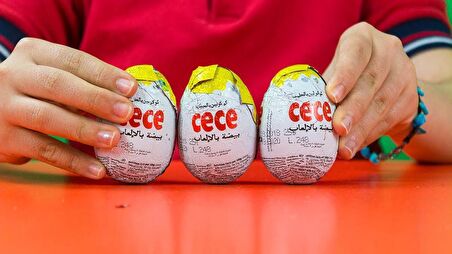 Saadet Cece Çikolatalı Sürpriz Yumurta 30 gr x 24'lü