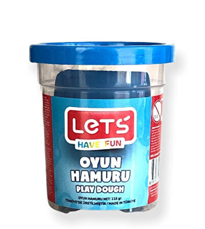 Lets Oyun Hamuru 115 Gr Mavi - 2 adet