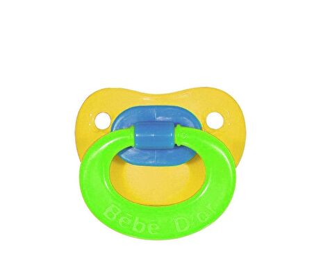 Bebedor Yeni Doğanlar İçin Minik Siperli Silikon Emzik 151 - Sarı