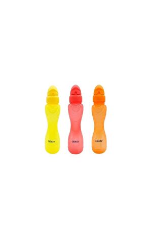 Sportif Pipetli Bardak Neon Turuncu (8504)