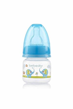 Bebedor PP Mini Biberon 60 Ml - Mavi