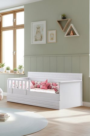 Yavrulu Karyola, Bakü Yavrulu Montessori Karyola - 2 Adet Comfort Yatak