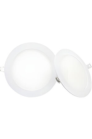 KDL400 Slim LED Panel 2'li Spot Gömme 6W 510 Lümen - 3000K SARI IŞIK