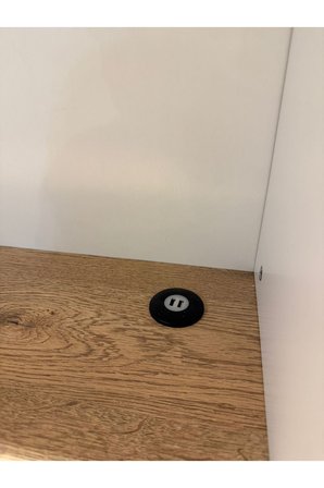 Bilgisayar Masası, Veni Ledli USB Girişli Çalışma Masası – Kitaplıklı