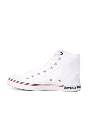 Beyaz Erkek Bilek Boy Sneaker