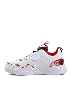 No Fear Beyaz Kırmızı Unisex Sneaker