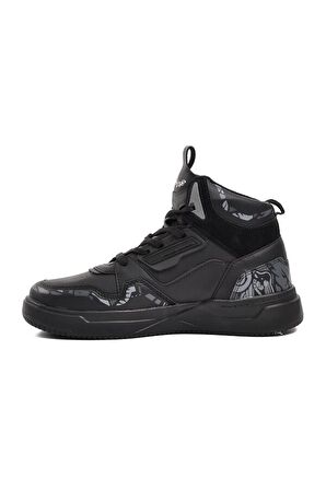 No Fear Siyah Unisex Hi Sneaker